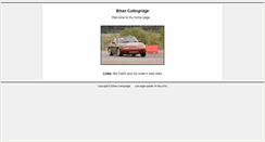 Desktop Screenshot of ethancollingridge.com