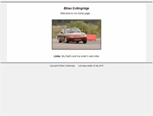 Tablet Screenshot of ethancollingridge.com